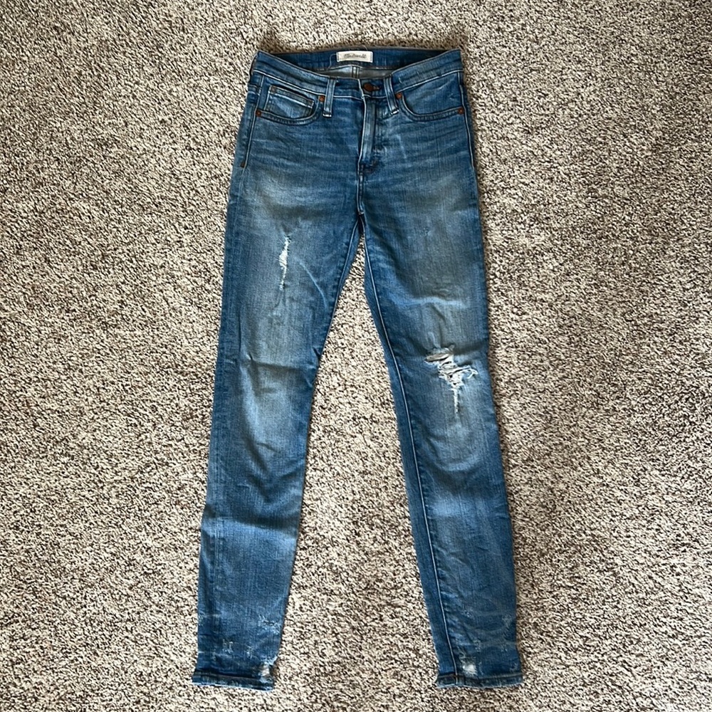 Madewell- 9” High Rise Skinny
